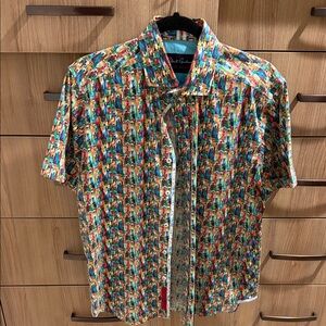 Robert Graham Multicolor Patterned Men's Shirt